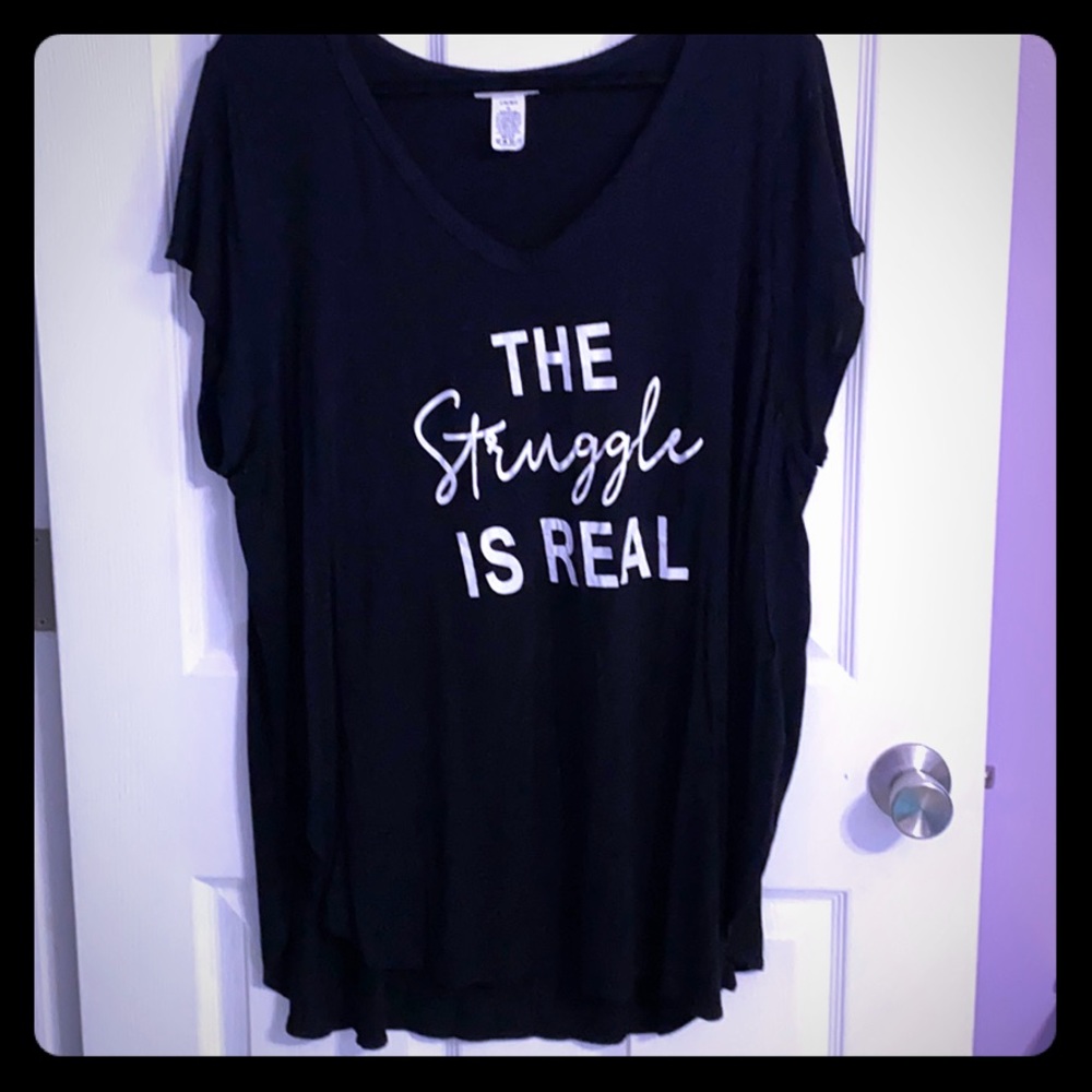 The Struggle Is Real T-shirt. PRICE FIRM!